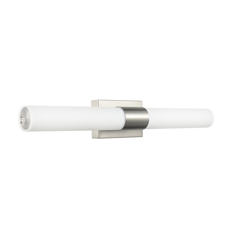 2 - Light Dimmable LED Bath Bar, Brushed Nickel
