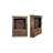 Solid Wood Wall Organizer with Key Hooks