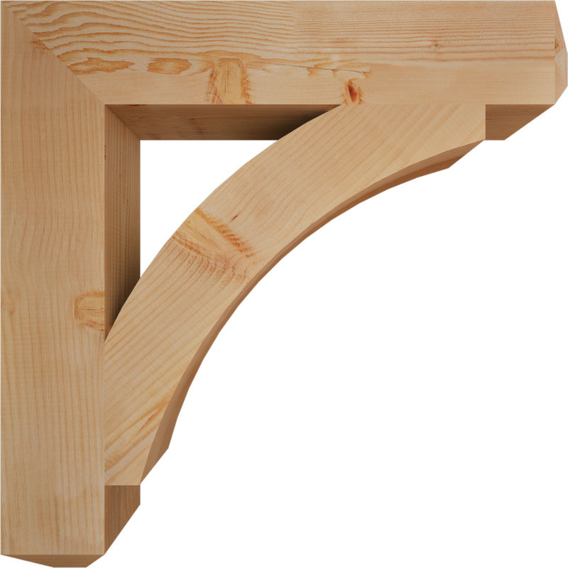 Support pour artisan Thorton, Douglas (lisse), H 34 po x l 6 po x P 34 po