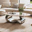 Table basse contemporaine, table de centre moderne pour le salon-117801233