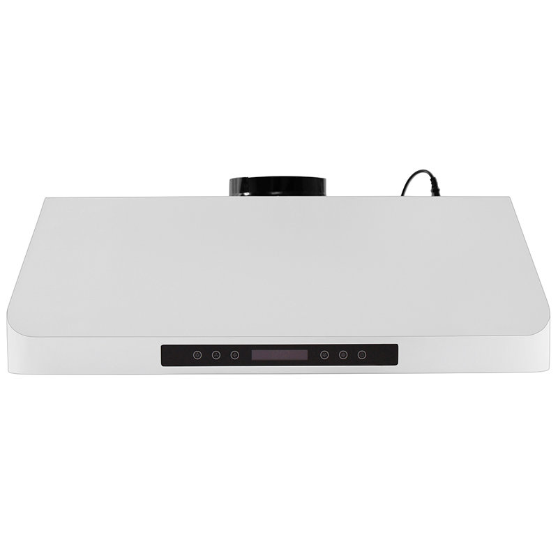 36 Inch Wide Stainless Steel Convertible Under Cabinet Range Hood