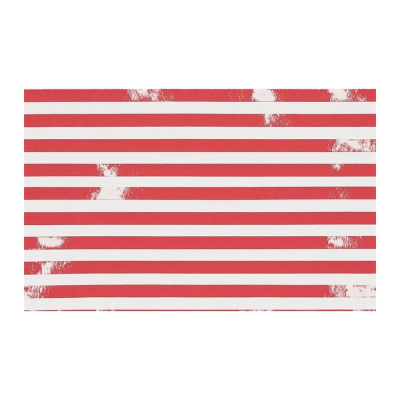 Nappe rétro vintage rouge et blanc 60 x 120 po pour la cuisine et le patio
