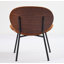 Chaise longue simple en tissu Mid-Century-982427988