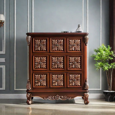 American Retro Style Accent Chest