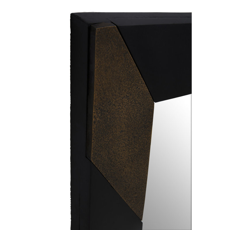 Sigismund Metal Rectangle Wall Mirror