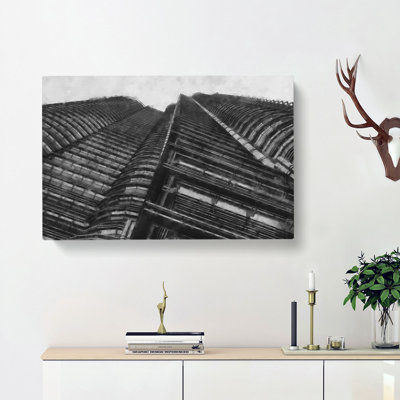 Petronas Towers Kuala Lumpur - Wrapped Canvas