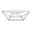 Table basse avec dessus en marbre Giancarlo pour bureau de salon-876045389