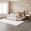 Lit plateforme double avec tiroirs de rangement et lit gigogne simple, tête de lit tapissier beige-773347634