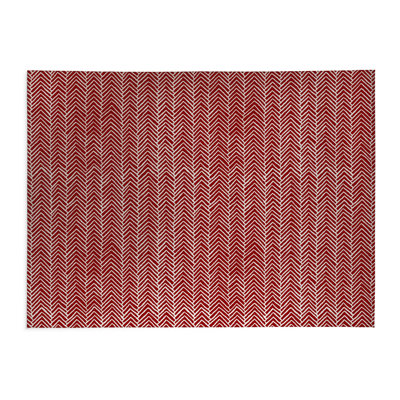 Chevron Block Low Profile Kitchen Mat