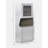 Bailee 2-Door Corner Cabinet, Aluminum