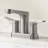 KRAUS Indy Centerset Bathroom Faucet With 2 Handles, Pop Up Drain And Supply Lines-107426069