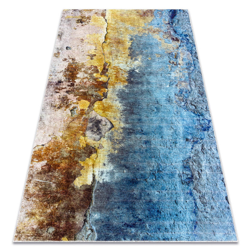 Miro Abstract Area Rug, Rectangle 80 x 150cm