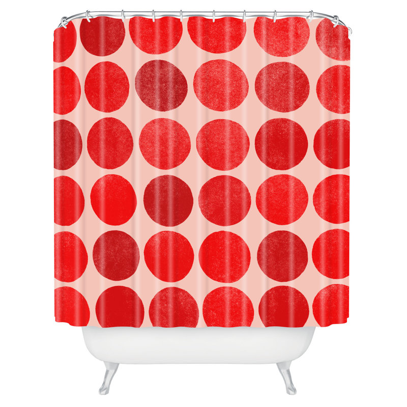 Arcturus Polka Dots Shower Curtain