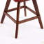 Ensemble de 2 tabourets pivotants à hauteur de comptoir, tabouret de bar rembourré de 26 po de hauteur-1840309147