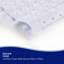 Tapis pour salle de bain à bulles Kenney Microban L 26,75 po x l 14,5 po-71298793