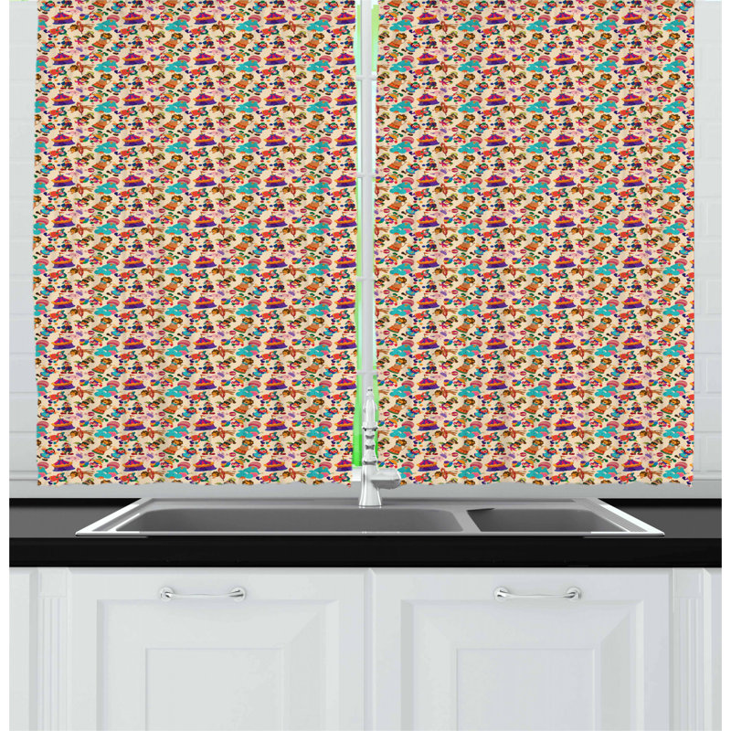 Tailored Kitchen Curtain