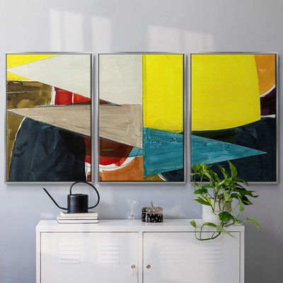 Jigsaw 1 - Multi Piece Framed Canvas 2887414C