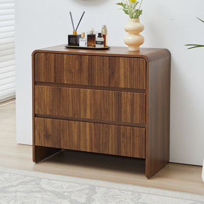 Geordy 31.5" Fluted 4-Drawer Dresser