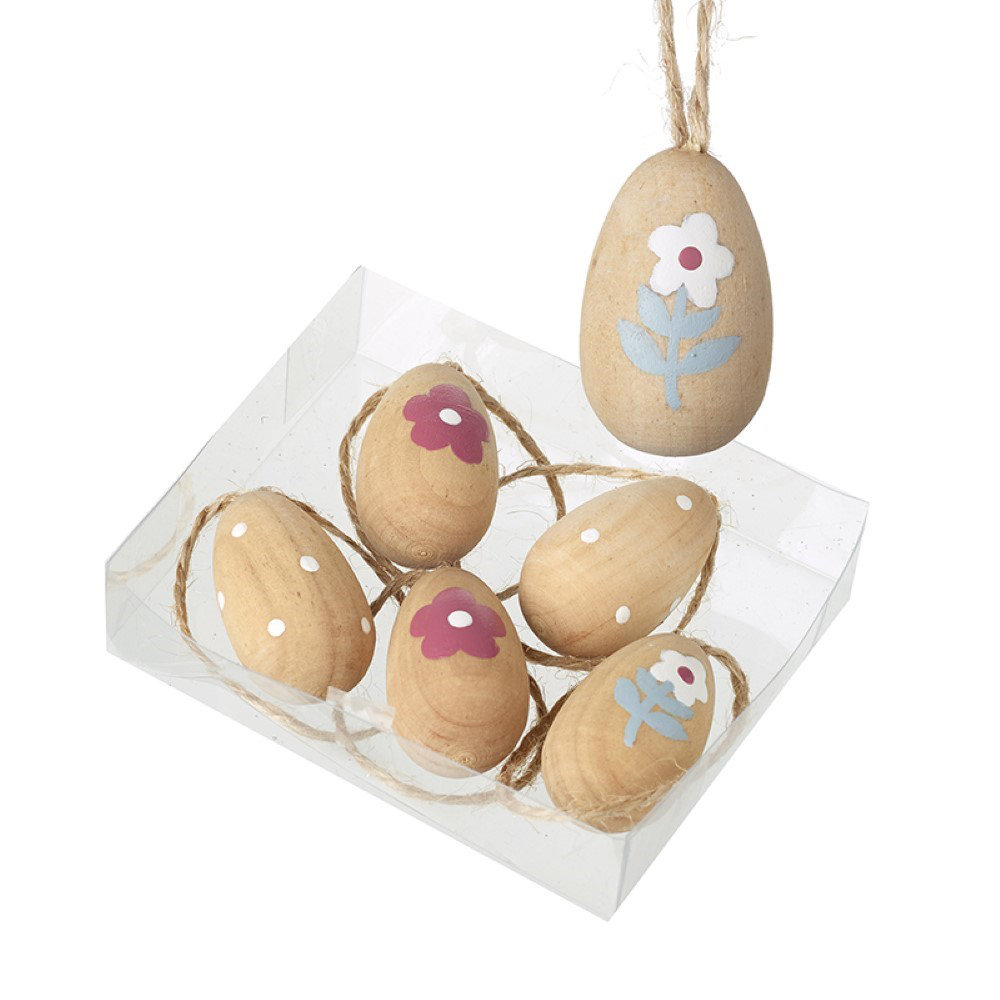 3cm Wood Hanging Figurine Ornament