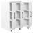 3 Tier Floor Standing Bookcase With Pulled Out Doors