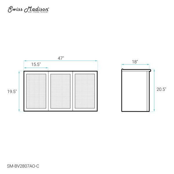 Dimensions du produit