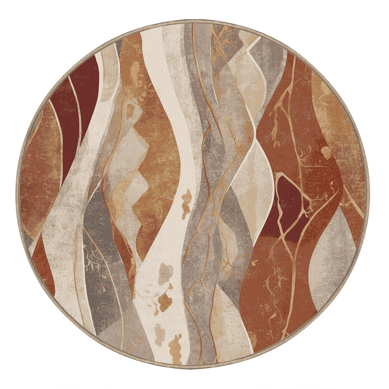 Veil Of Dunes Rug, Round 4'