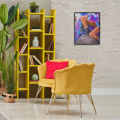  Fur & Boots Framed Giclee, design by Jesse Keith