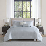 Tahari Home Sterling 5-Piece Abstract Jacquard Comforeter Set