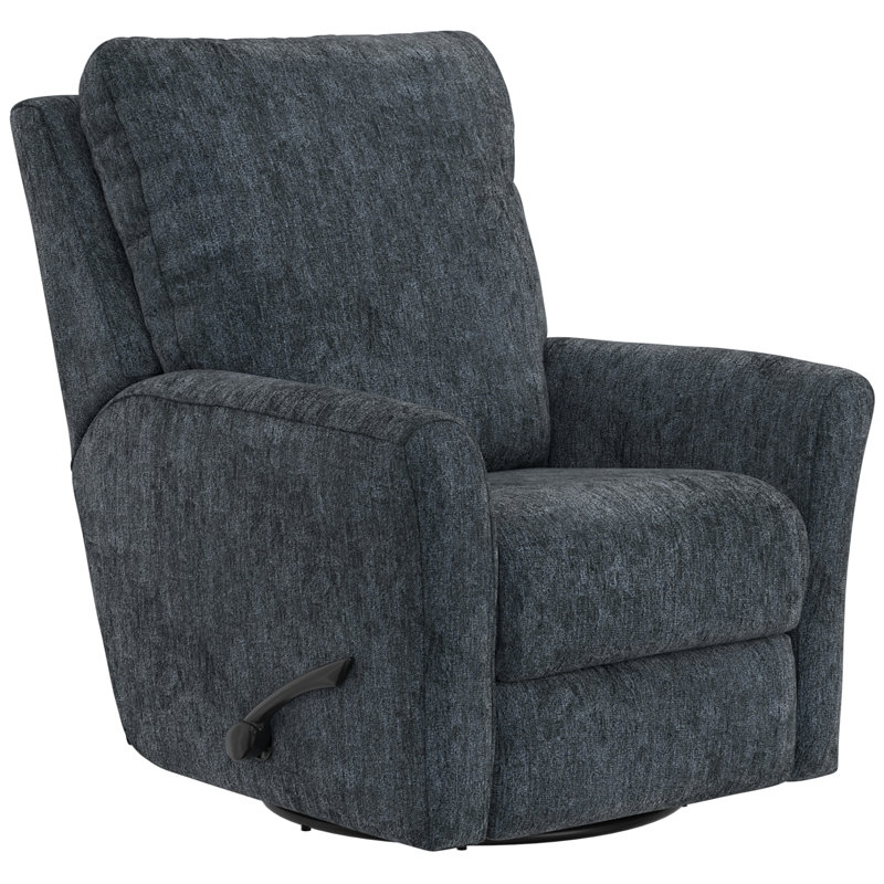 Belton Swivel Glider Recliner, Blue