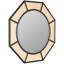 Miroir décoratif biseauté Gemi-1642376627