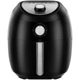 Friteuse à air de 5,8 pte, friteuse à air 1700W XL avec contrôle à deux boutons, contrôle de la température, 6 modes de cuisson préréglés, livre de recettes - Af10c