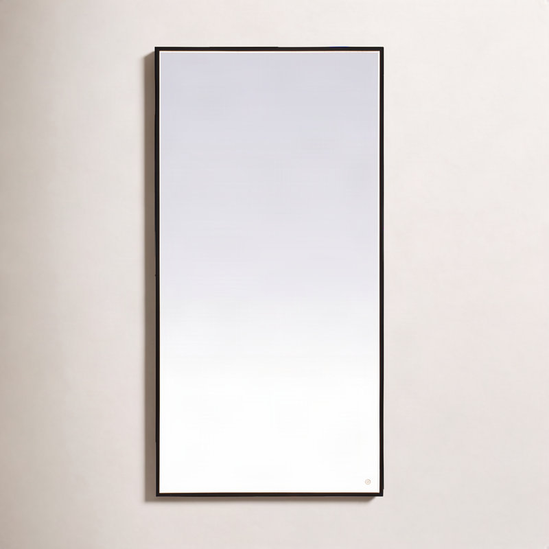 Miroir Piche, Noir, 36 po x 72 po