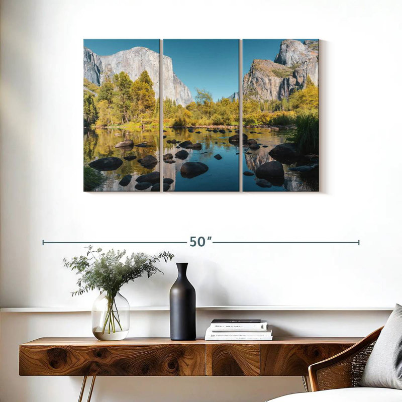 Alvord Yosemite Crystal Lake, 24" H x 38" W