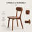Jadvyga Solid Wood Side Chair Dining Chair-773427057