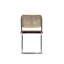 Pu Dining Chair 2pcs Brown