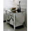 1 - Drawer Nightstand in Silver