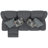 Trifecta Power Reclining Sofa with 3 Reclining Seats and Drop Down Table-1476024209