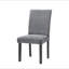 Chaises de salle à manger gris Marcia (ensemble de 2)