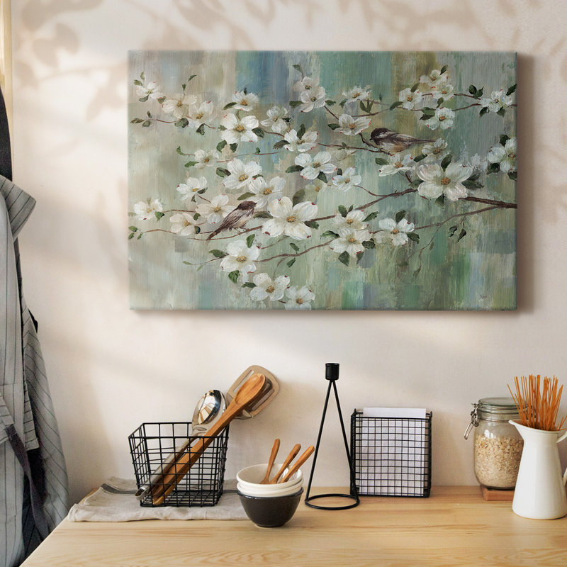 Toile tendue avec galerie Spring's Song, H 8 po x l 12 po