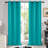 100 Percent Blackout with Liner Grommet Curtain Panel (Set of 4)-106344237-106344206