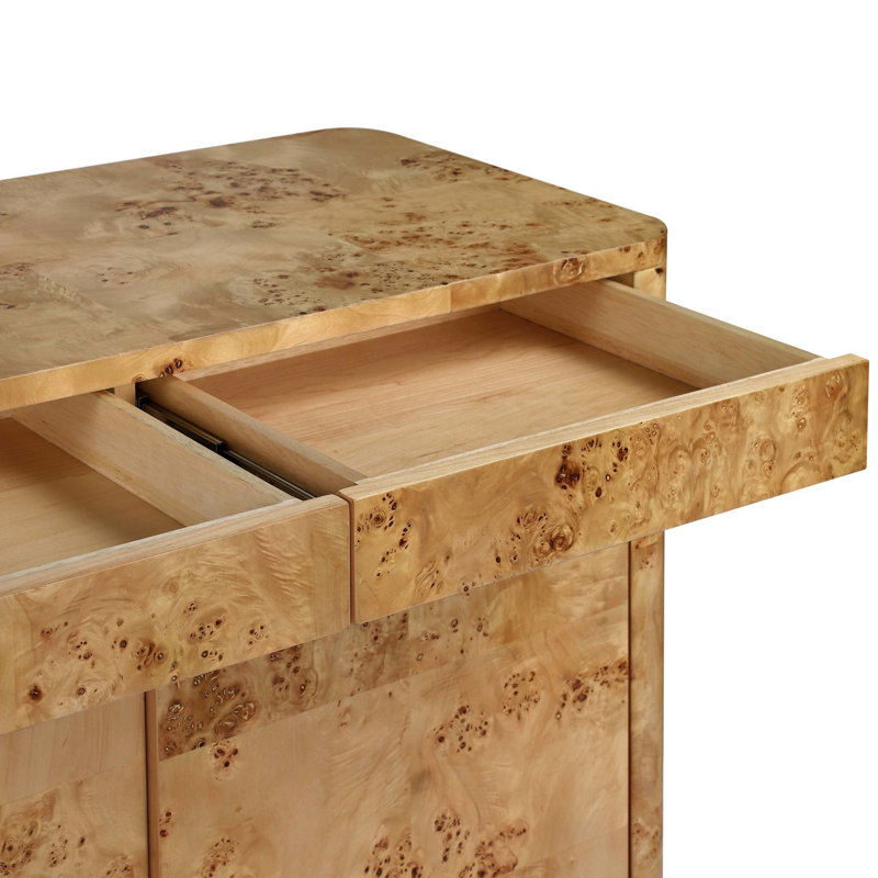 Mullins Sideboard-Natural Mappa Burl
