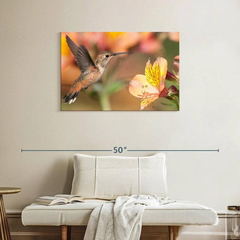 Brampt Charming Hummingbird, 24" H x 36" W