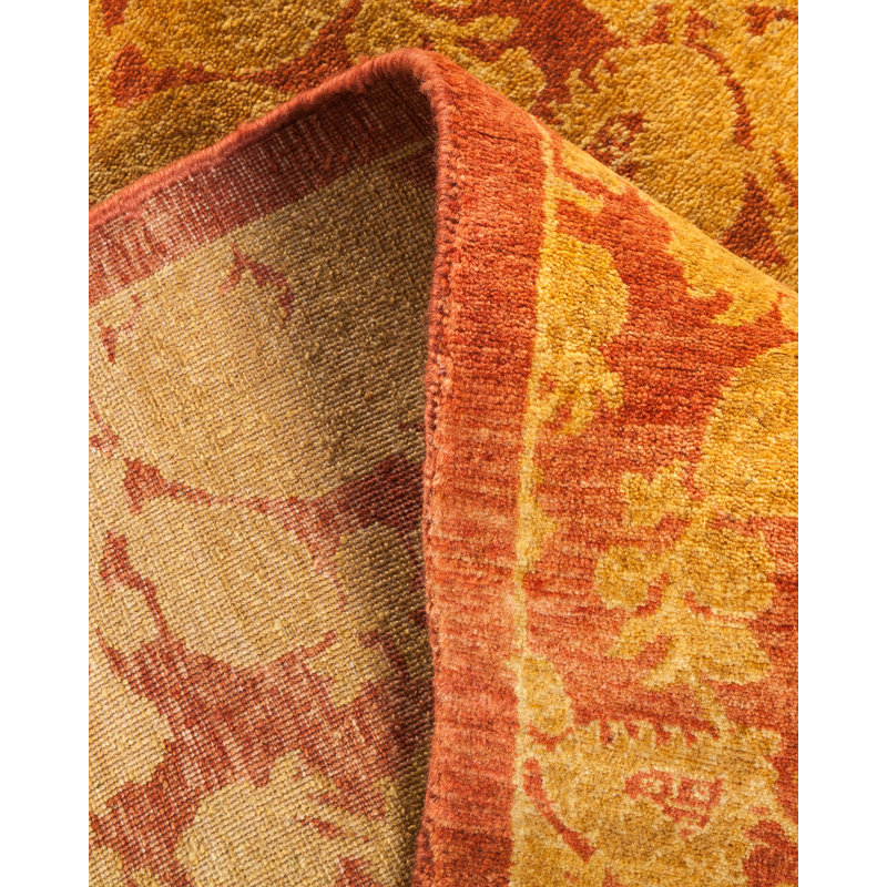 Classic One-of-a-Kind 4' 7" X 4' 9" Hand Knotted Area Rug