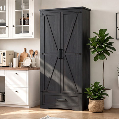 Armoire de cuisine 72 po Farmhouse
