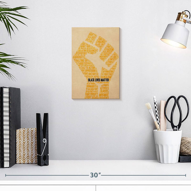 End Racism Together, 12" H x 8" W
