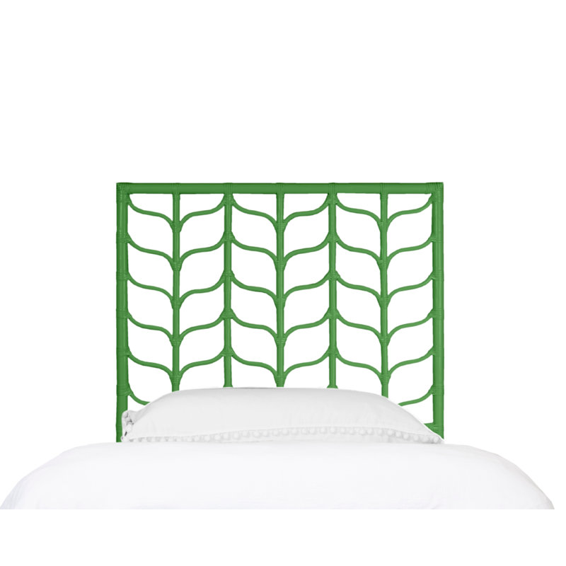 Ivy Open-Frame Headboard, Twin Extra Long, Pool Blue