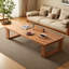 Table basse simple en bois de cerisier massif-110430963