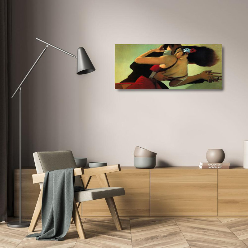 Danseurs de tango, H 10 po x l 24 po