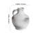 Rustic Farmhouse Ceramic Vase with Handle, 6-Inch