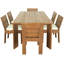 Table de salle à manger d'extérieur en bois 78,75 "Coles-1403382572